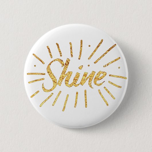 GLANZ im Gold Button (Vorderseite)