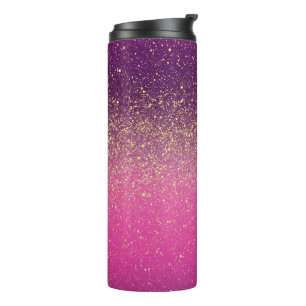 Glanz-Ombre-Muster Thermosbecher