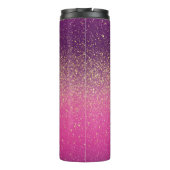 Glanz-Ombre-Muster Thermosbecher (Rückseite)