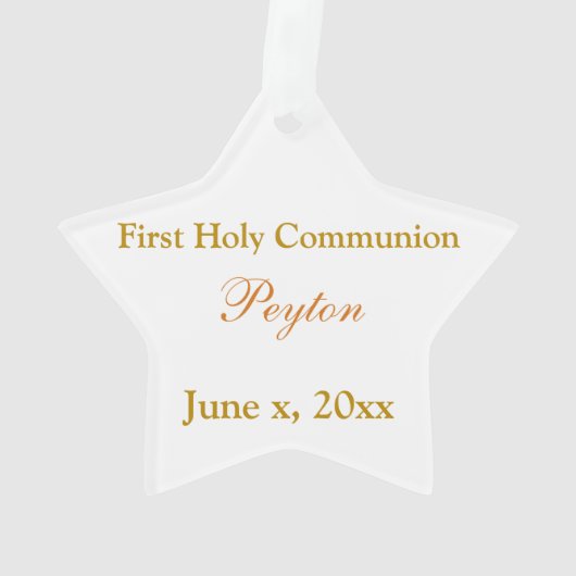 Glanz wie Stern-Acryl-Verzierung Ornament (Rückseite)