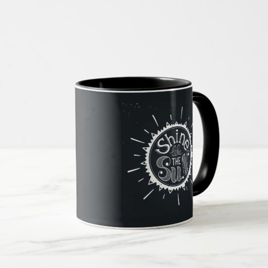 Glanz wie The Sun Tasse (VorderseiteRechts)
