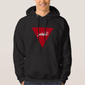 Glanzdreieck Hoodie (Vorderseite)