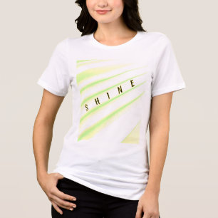 Glänze Glänze im hellen Licht Sonnenlicht Tri-Blend Shirt