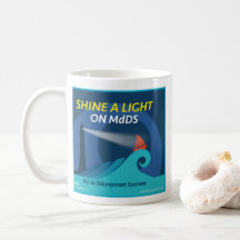 Glänzen Sie ein Licht auf MdDS Kaffee-Tasse