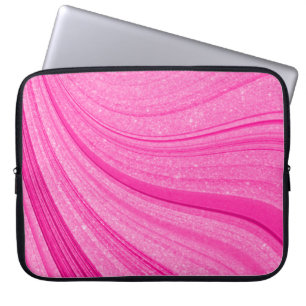 Glänzend Rosa Laptopschutzhülle