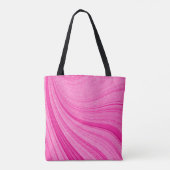 Glänzend Rosa Tasche (Rückseite)