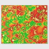 glänzend rot geschenkpapier (Flach)