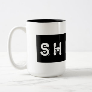 Glänzend! Zweifarbige Tasse