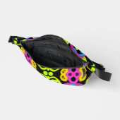 glänzende abstrakte Kunst Bauchtasche (Offen)