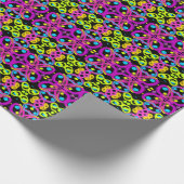 glänzende abstrakte Kunst Geschenkpapier (Ecke)