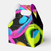 Glänzende abstrakte Kunst Geschenkschachtel (Vorderseite)