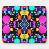 glänzende abstrakte Kunst Mousepad (Vorne)