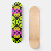 glänzende abstrakte Kunst Skateboard (Vorderseite)