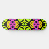 glänzende abstrakte Kunst Skateboard (Horizontal)