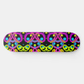 glänzende abstrakte Kunst Skateboard (Horizontal)