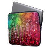 Glänzende (aussehende) Laptop-Computer-Elektronik- Laptopschutzhülle (Vorderseite Links)