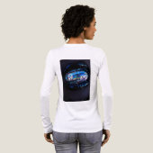 Glänzende Dosis Tri-Blend Shirt (Voller Rückseite)