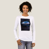 Glänzende Dosis Tri-Blend Shirt (Vorderseite voll)