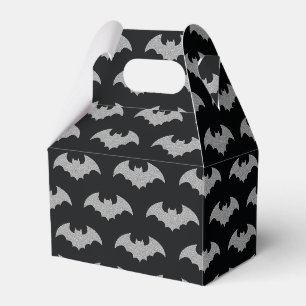 Glänzende Fledermaus Halloween Geschenkschachtel