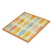 Glänzende Flip-Flops Fliese (Seite)