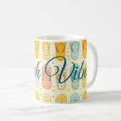 Glänzende Flip-Flops Kaffeetasse (VorderseiteRechts)