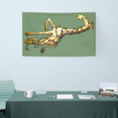 Glänzende Giraffe Banner (Messeveranstaltung)