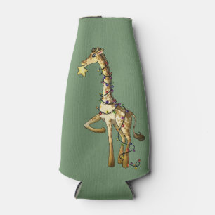 Glänzende Giraffe Flaschenkühler