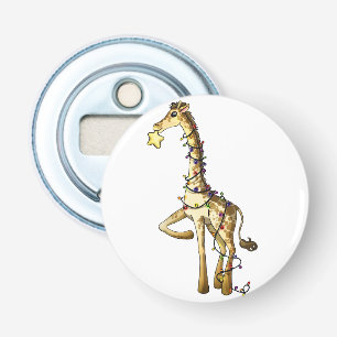 Glänzende Giraffe Flaschenöffner