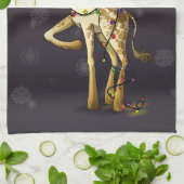 Glänzende Giraffe Handtuch (Gefaltet)