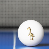 Glänzende Giraffe Tischtennisball (Netto)