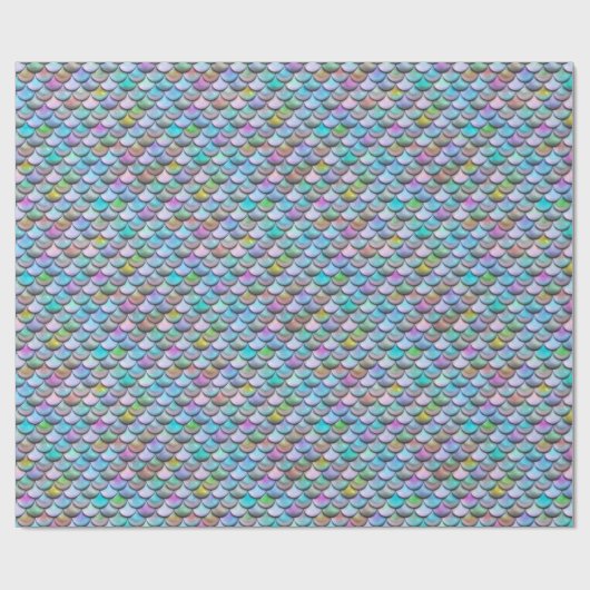Glänzende glatte pearlescent bunte geschenkpapier (Flach)