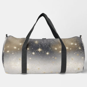Glänzende Gold- und Silber-Duffel-Tasche      Duffle Bag