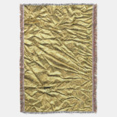 Glänzende Goldfolie Decke (Vorderseite Vertikal)