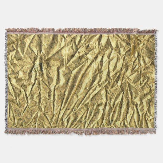 Glänzende Goldfolie Decke (Vorderseite)