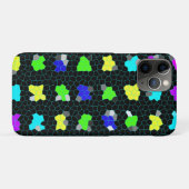 glänzende Karo aus festem Glas, Case-Mate iPhone Hülle (Rückseite (Horizontal))