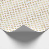 Glänzende Küsse Geschenkpapier (Ecke)