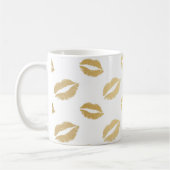 Glänzende Küsse Kaffeetasse (Links)