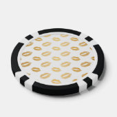 Glänzende Küsse Pokerchips (Einzeln)