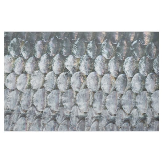 Glänzende Lachs-Skalen Stoff (Yard (91,4 cm))