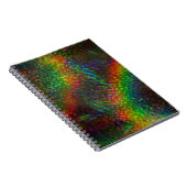 Glänzende Licht-ganz eigenhändig geschriebe Notizblock (Rechte Seite)