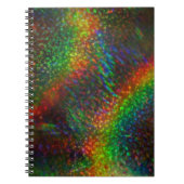 Glänzende Licht-ganz eigenhändig geschriebe Notizblock (Vorderseite)