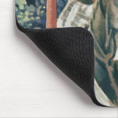 "Glänzende Rüstungs-" Ritter-Aquarell Mousepad (Ecke)