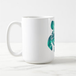 Glänzende Schildkröte  Kaffeetasse