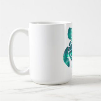 Glänzende Schildkröte Kaffeetasse