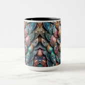 Glänzende Schuppen Tasse (Zentrum)