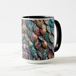 Glänzende Schuppen Tasse