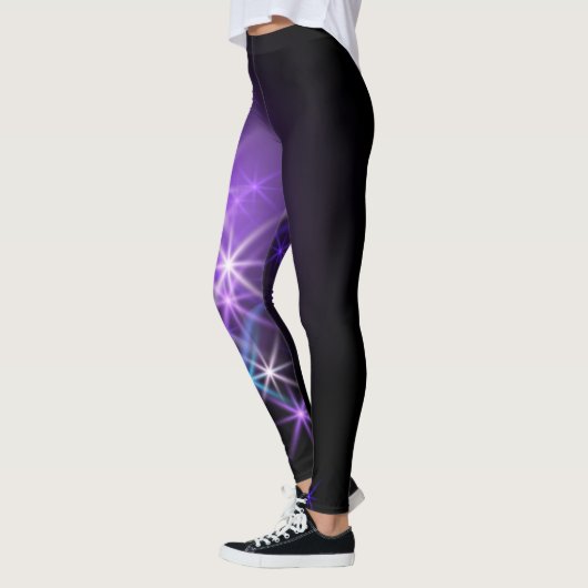 Glänzende Sterne Leggings (Links)
