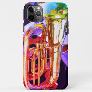 Glänzende Tuba Reflections Brass Band Case-Mate iPhone Hülle