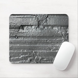 Glänzende Zinnlackierte Wand Mousepad
