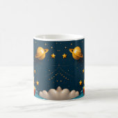 Glänzender Astronaut-Teddy Kaffeetasse (Mittel)